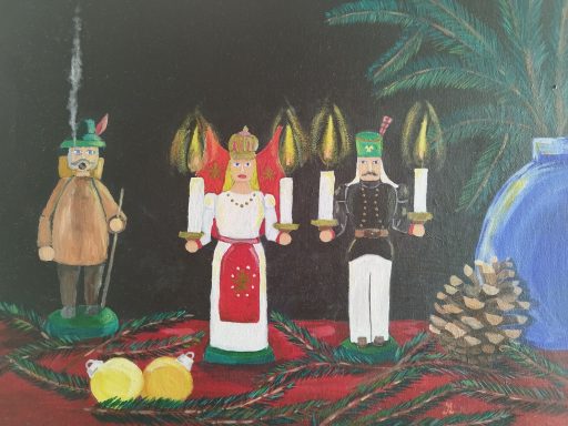 Räuchermann, Engel und Bergmann